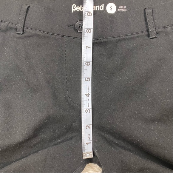 Betabrand Boot-Cut Classic Dress Pant Yoga Pants (Black) - Picture 10 of 12